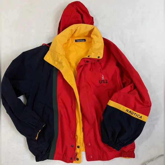 Nautica | Jackets & Coats | Nautica Rare Vintage 9s Bold
